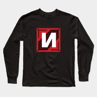 N Letter Emblem 001 Long Sleeve T-Shirt